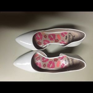 White juicy couture shoes